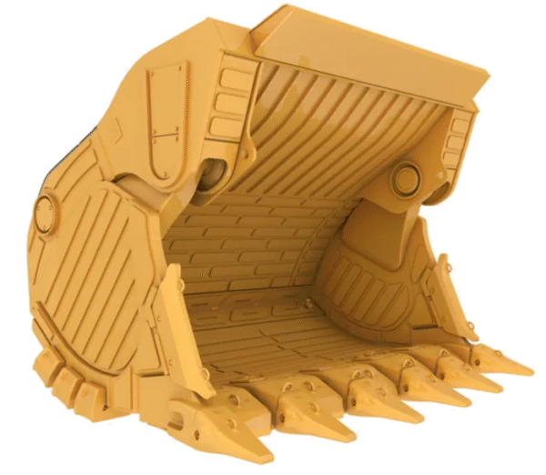 Rock Bucket For The CATERPILLAR 6040 6060 Hydraulic Mining Shovel - Image 2